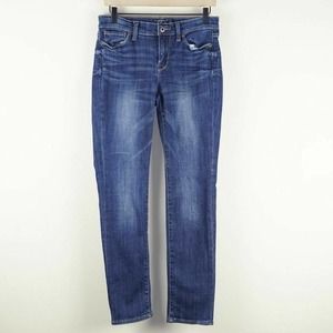 Lucky Brand Brooke Straight Blue Jeans 4 / 27 x 30